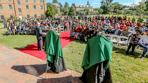 History made: W&M dedicates first buildings named for people of color